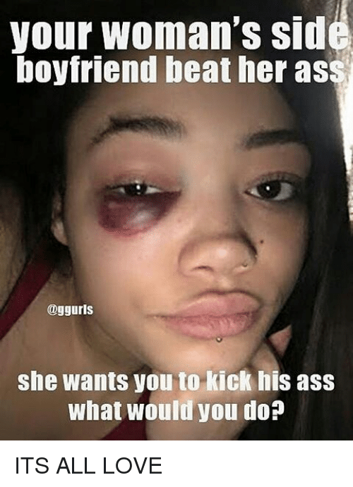 Ass beat his kick